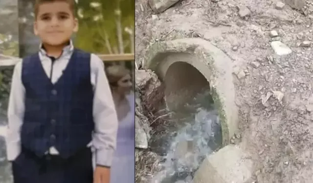 Siirt'te menfeze giren 11 yaşındaki Furkan boğuldu