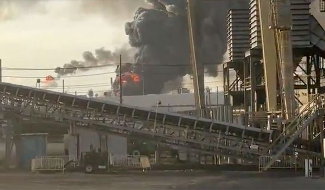 ABD’de kritik tesis alev aldı: Patlamanın nedeni araştırılıyor