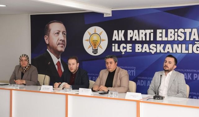 AK Parti Kahramanmaraş Elbistan'da toplandı o kararlar alındı