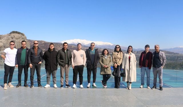 Ali Kayası Cam Teras kursiyerleri ağırladı