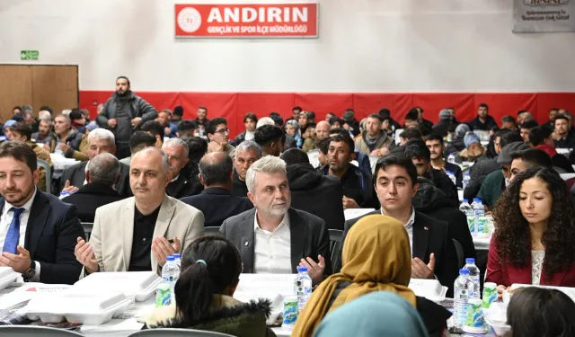Andırın’da gönül sofrası kuruldu: yüzlerce kişi iftarda buluştu