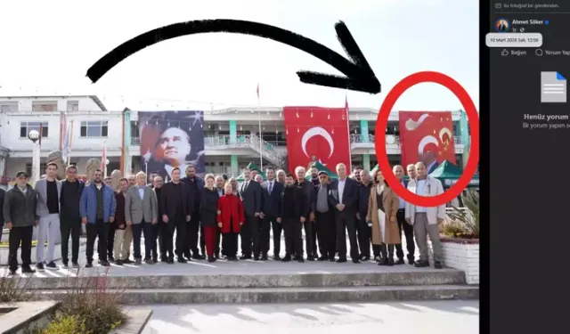 Antalya'da CHP ilçe başkanına poster tepkisi