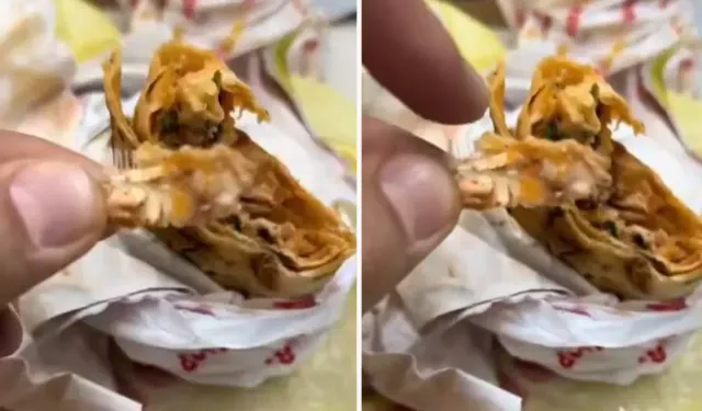 Dürümün İçinden Alçıpan Parçaları Çıktı