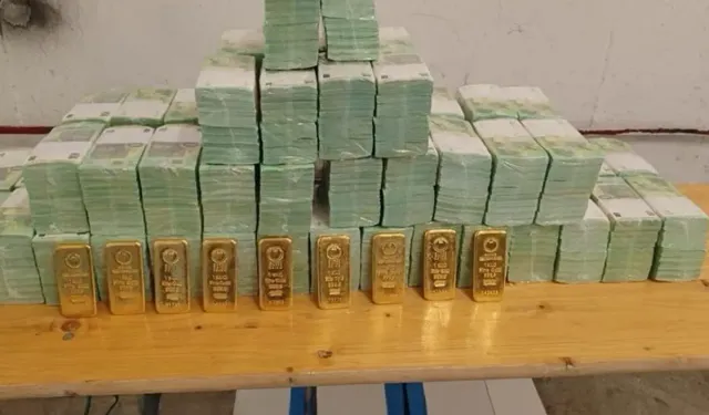 El konulan zırhlı araçlardan milyonlarca euro, dolar ve altın çıktı