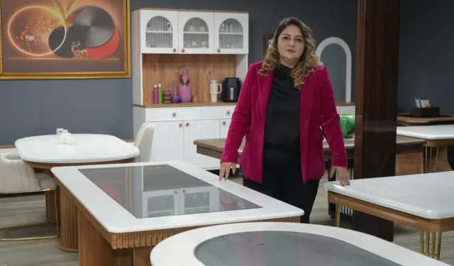 Gaziantep’te “kadın işi değil” diyenlere inat mobilya sektöründe başkan oldu