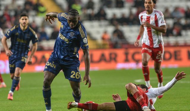 Hesap.com Antalyaspor – Fenerbahçe 2-2: Süper Lig Maç Özeti