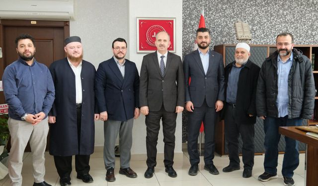 Ülfet Vakfı’ndan İl Müftüsü Güller’e hayırlı olsun ziyareti