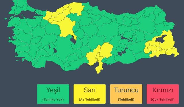 İçişleri Bakanlığı'ndan Kahramanmaraş dahil 18 ile acil uyarı!
