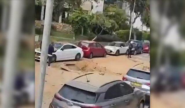 İran'ın misillemesinde Tel Aviv'e isabet eden füze nedeniyle 2 kişi öldü