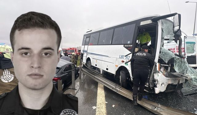 İstanbul'da acı haber! Polis servisi kaza yaptı: 1 şehit