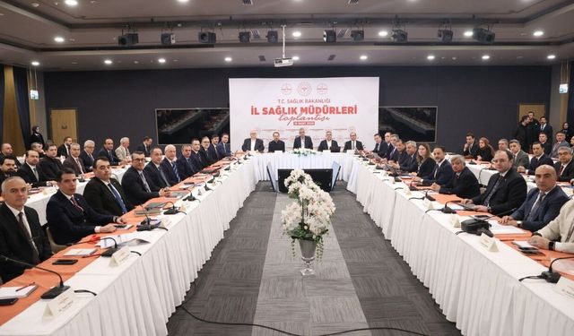 İstanbul’da kritik sağlık toplantısı! 81 ilin sağlık müdürü bir araya geldi