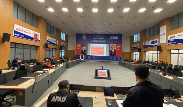 Kahramanmaraş AFAD’da diksiyon eğitimi!