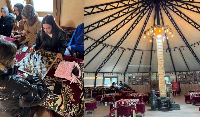 Kahramanmaraş Avşar Yurdu öğrencileri Gençlik Otağı'na hayran kaldı!