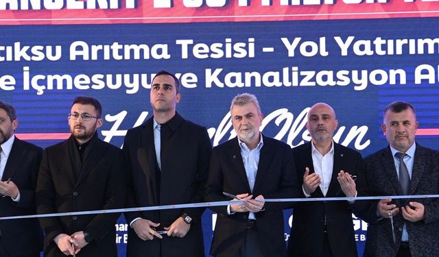 Kahramanmaraş Çağlayancerit’te 854 milyon TL’lik yatırımın toplu açılışı yapıldı