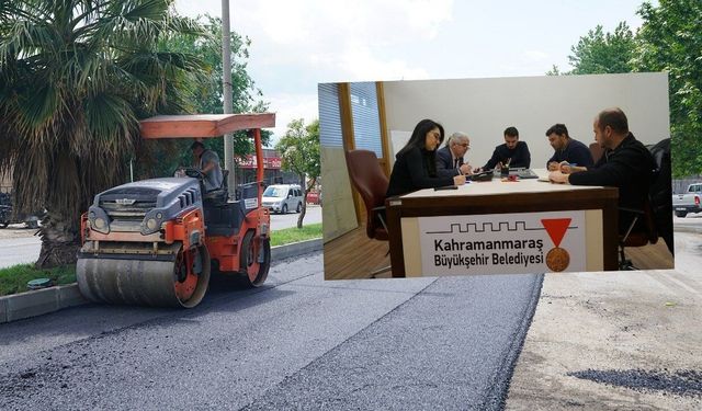 Kahramanmaraş Doğukent için 61 bin ton asfalt için ihale yapıldı