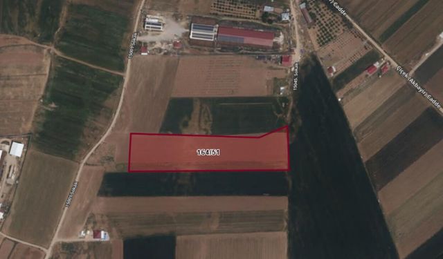 Kahramanmaraş Elbistan’da 19 bin metrekare arazi mahkemeden satışta