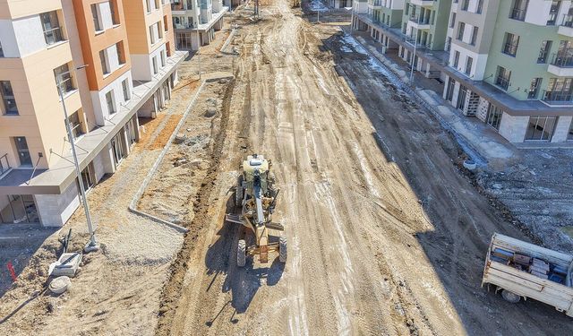 Kahramanmaraş Elbistan’da 6 kilometrelik cadde baştan sona yenileniyor