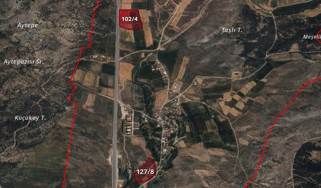 Kahramanmaraş Göksun’da iki tarım arazisi icradan satışa çıkarıldı