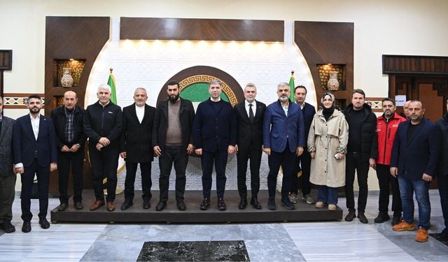 Kahramanmaraş heyetinden İdlib’de dikkat çeken ziyaret