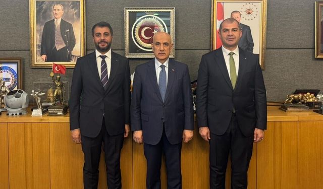 Kahramanmaraş İl Tarım Müdürü Ramazan Bilir'den TBMM ziyareti