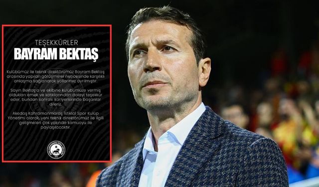 Kahramanmaraş İstiklalspor’da flaş ayrılık teknik direktör gitti