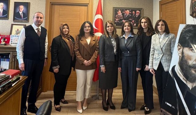 Kahramanmaraş KAÇEP yönetiminden MHP genel merkezine ziyaret