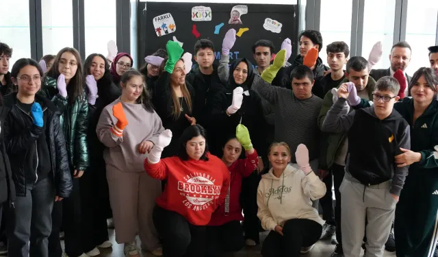 Kahramanmaraş Onikişubat’ta Down sendromu etkinliği! DOKMER’de sevgi kazandı