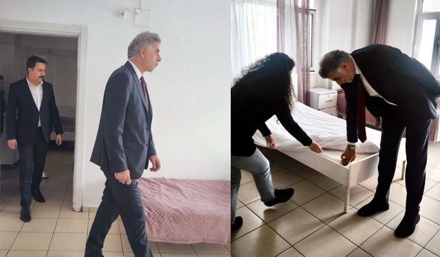 Kahramanmaraş özel bakım merkezinde inceleme yaptı