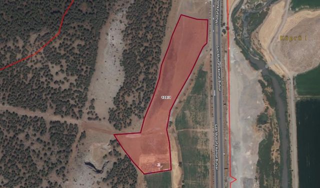 Kahramanmaraş Türkoğlu’nda 43 bin 220 metrekare tarla icradan satışa çıkarıldı