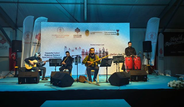 Kahramanmaraşlılar Ramazan Sokağı’nda Türkülerle Buluştu