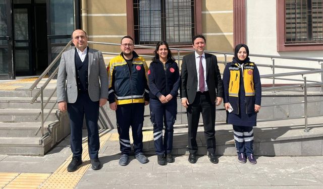 Kahramanmaraş'ta 112 ekipleri bayram nöbetinde