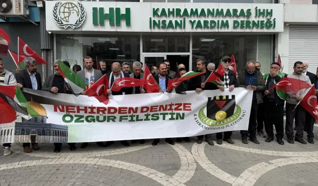 Kahramanmaraş’ta ABD ve İsrail Saldırıları Protesto Edildi