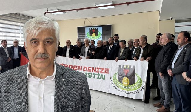 Kahramanmaraş’ta ABD ve İsrail’in İran’a yönelik saldırılarına protesto