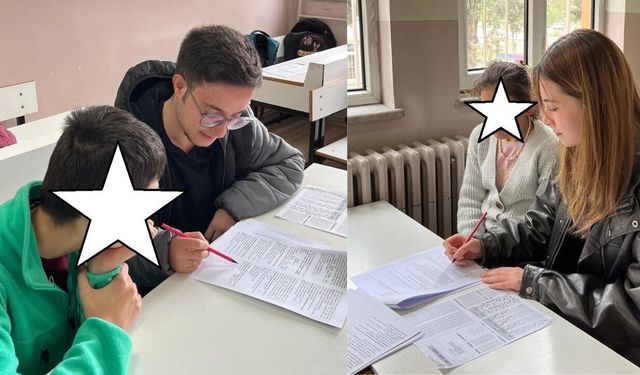 Kahramanmaraş’ta anlamlı proje! KİÜ öğrencilerinden görme engellilere sınav desteği