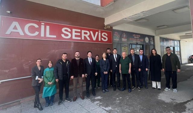 Kahramanmaraş'ta bayram mesaisi! Hastanedeki nöbetçi personel ve hastalar unutulmadı