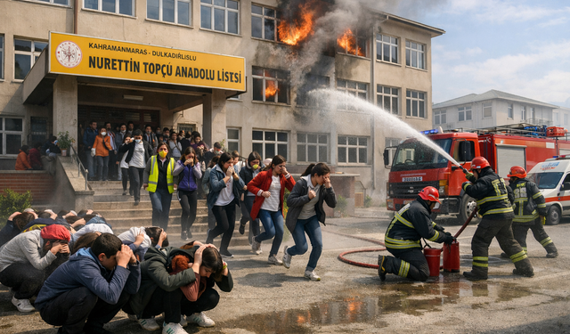 Kahramanmaraş’ta Deprem, Yangın ve Tahliye Tatbikatları Gerçekleştirilecek