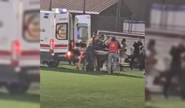 Kahramanmaraş'ta futbolcunun köprücük kemiği kırıldı