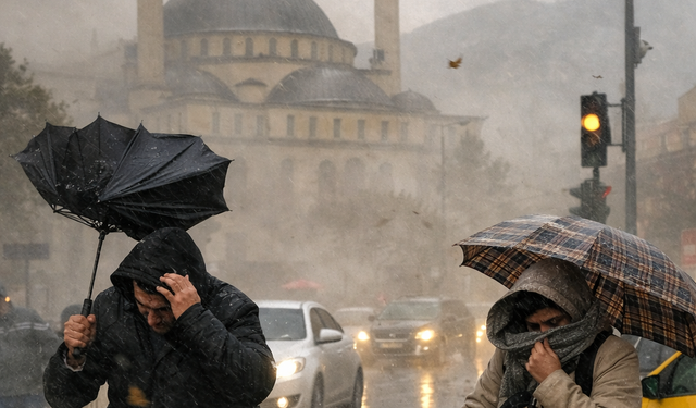 Kahramanmaraş’ta Hafta Sonu Yağmur, Soğuk ve Rüzgâr Etkili Olacak