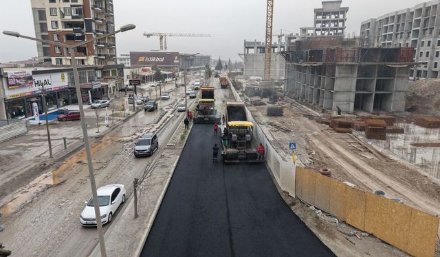 Kahramanmaraş’ta iki önemli bulvarda asfalt çalışması başladı