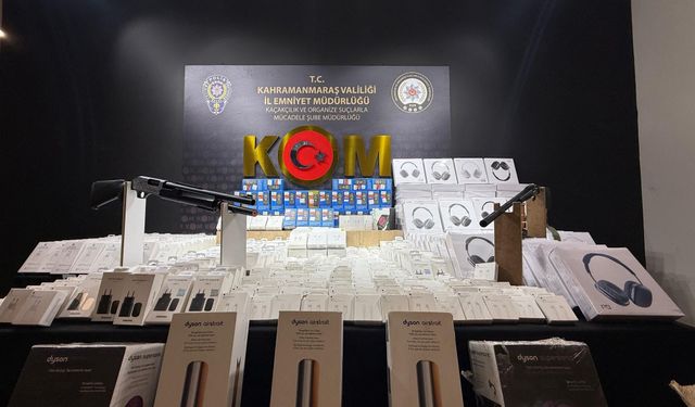 Kahramanmaraş’ta Kaçakçılık Zinciri Kırıldı