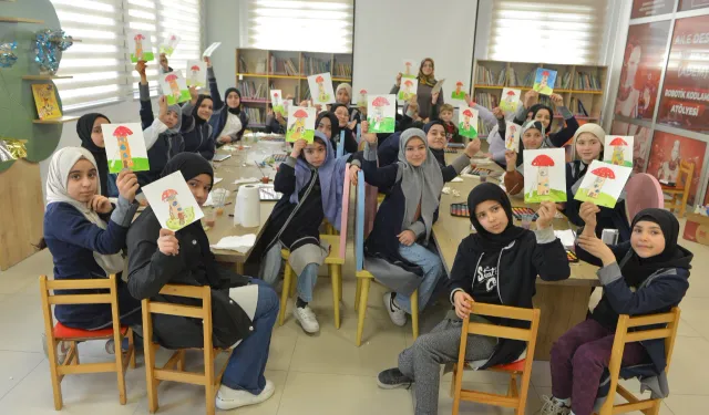 Kahramanmaraş'ta Kütüphane Haftası çocuklarla başladı!