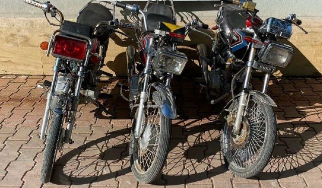 Kahramanmaraş’ta motosiklet hırsızlarına operasyon