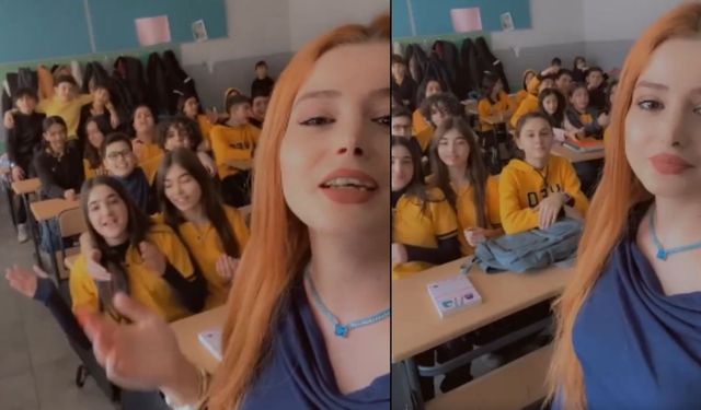 Kahramanmaraş’ta Müzik Öğretmeni Öğrencilerle İlahi Seslendirdi