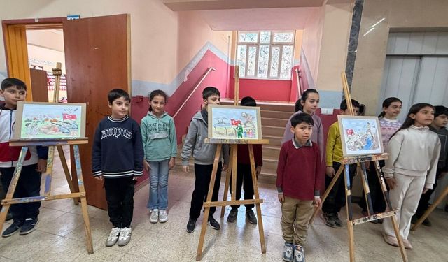 Kahramanmaraş’ta öğrencilerden Mehmet Akif Ersoy şiirleri