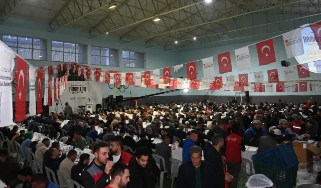 Kahramanmaraş’ta Ramazan bereketi Ekinözü'nde iftarla taçlandı