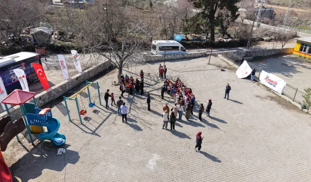 Kahramanmaraş’ta Sarıçukur İlkokulu’nda miniklere özel etkinlik