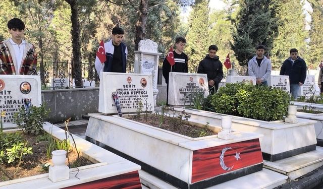 Kahramanmaraş’ta şehitler Ramazan Bayramı öncesi dualarla anıldı