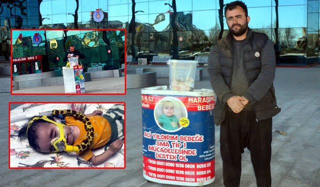 Kahramanmaraş'ta SMA’lı Ali için toplanan yardım paraları çalındı