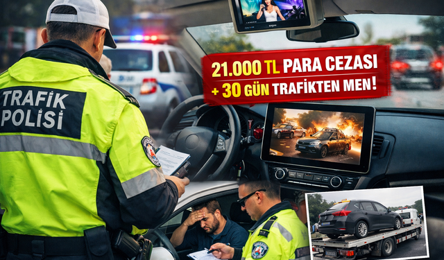 Kahramanmaraş'ta Sürücülere Yeni Uyarı: CarPlay ve Android Auto Video Kullanımı Yasak