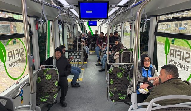 Kahramanmaraş'ta ulaşım rekoru! Bayramda 16 bin 740 biniş